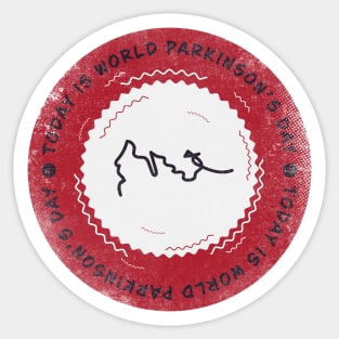 Today is World Parkinson’s Day Sticker